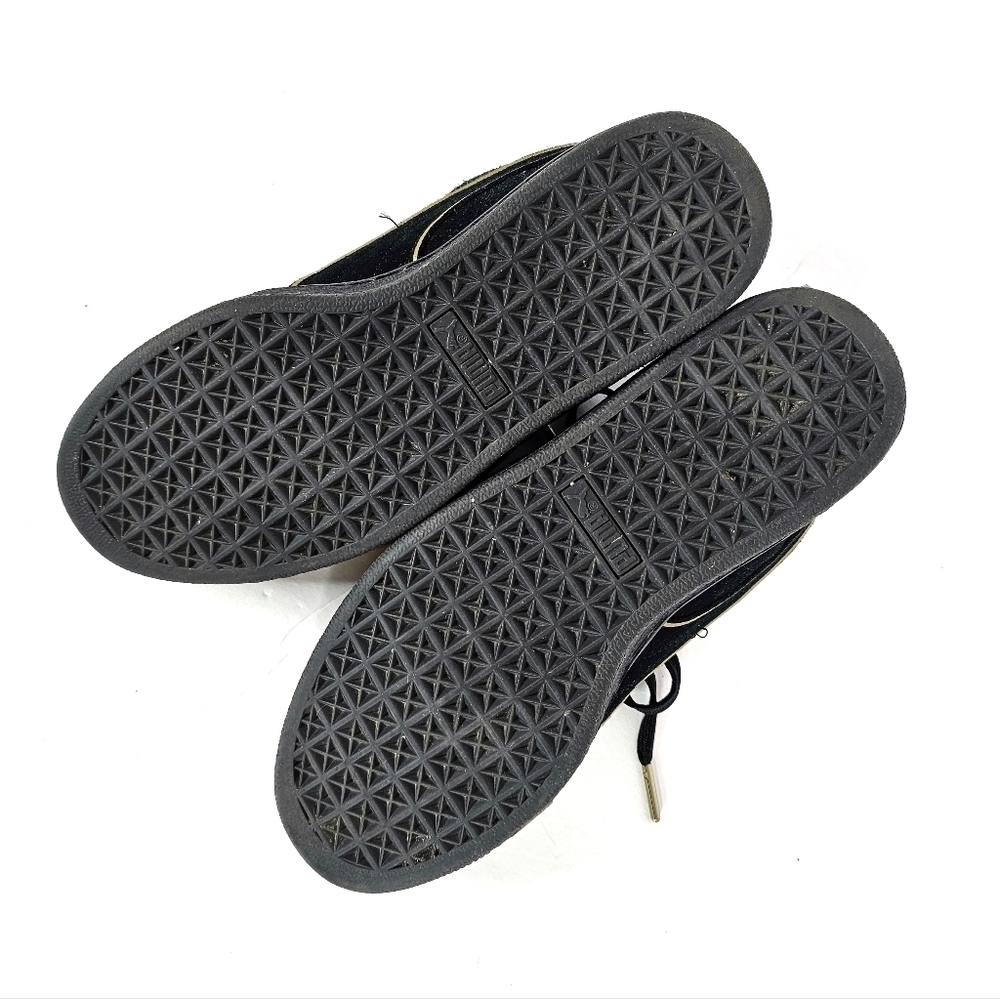 Puma Black Suede Sneakers - Picture 6 of 11